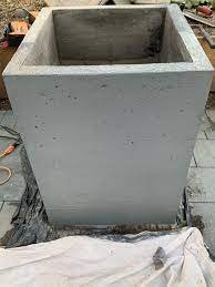 Diy Large Cement Planters How To Make