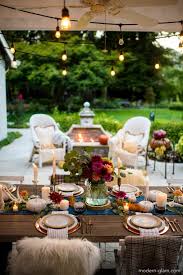 Outdoor Fall Tablescape An Autumn