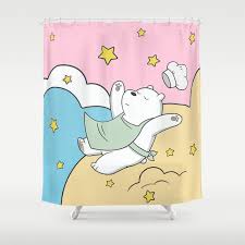 Ice Bear We Bare Bears Shower Curtain