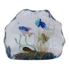 Murano Glass Aquarium By Costantini