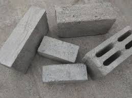 Rectangular 4 Inch Solid Concrete Blocks