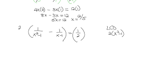 Solved Solve Example 2 Of The Rational