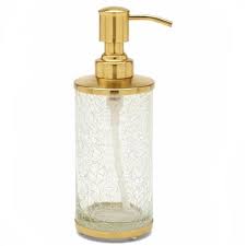 Clear Glass Soap Pump