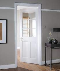 6 Panel Glazed Door White Interior