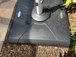 Purple Leaf Offset Patio Umbrella Base