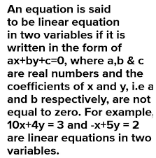 Linear Equation In One Variable