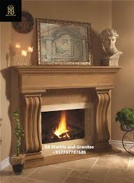 Luxury Yellow Sandstone Fireplace At Rs