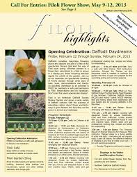 January February 2016 Issue Filoli