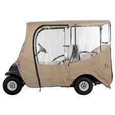 Travel Golf Car Enclosure Khaki