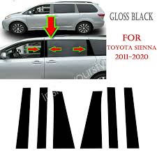 Fit For Toyota Sienna 2016 2020 Black 6