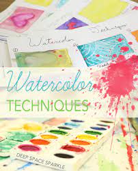 Watercolor Techniques A 6th Grade