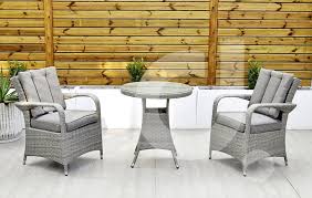 2 Seat Balcony Set With Round Table
