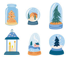 Snow Globes Icon Concept Drawing Icon