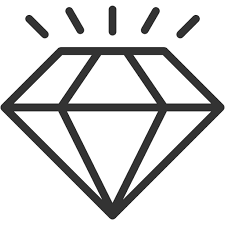 Diamond Icon In Svg Png