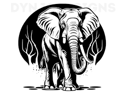 Elephant Svg Elephant Clipart