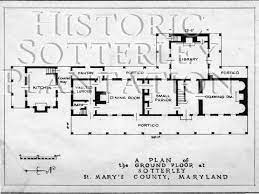 Floor Plan Of Sotterley Plantation