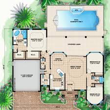 Mediterranean House Plan Chp 46835 At