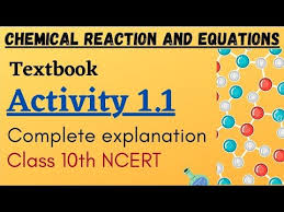 Class 10th Science Ncert Activity 1