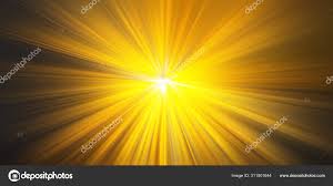 light rays golden yellow rays light