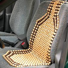 Voila Wooden Beads Seat Cover For Car