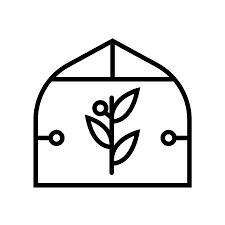 Greenhouse Icon Vector Isolated On