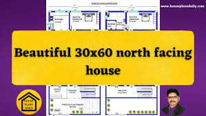 30x60 North Facing House Design House