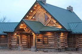 Rustic Ozark Log Cabins Home