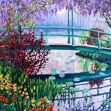 Bridge Painting By Zoe Elizabeth Norman