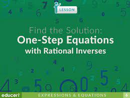 Find The Solution Two Step Equations