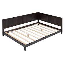 Urtr Espresso Full Size Wood Daybed