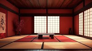 Tatami Mat Flooring Background