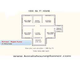 Kerala House Plans Below 1000 Sq Ft
