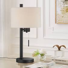 Modern Table Lamp With Usb Port