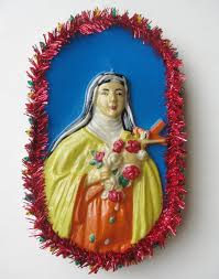 Vintage Light Up Electric Saint Therese