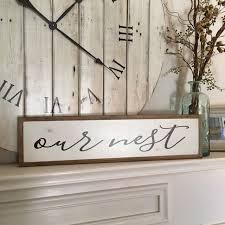 Framed Wood Painted Wall Art