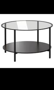 Ikea VittsjÖ Coffee Table Black