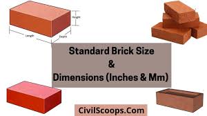 Standard Brick Size Dimensions