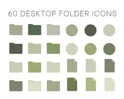 Green Desktop Folder Icons For Macbook