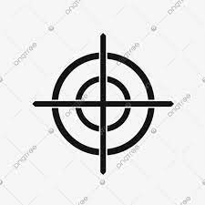 Target Crosshair Icon Simple Style