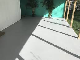 How To Paint A Concrete Patio With