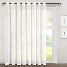 Grommet Sheer Window Curtain Panel