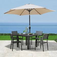 9 Ft Umbrella Steel Outdoor Patio