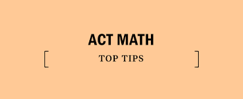 Act Math Tips Kaplan Test Prep