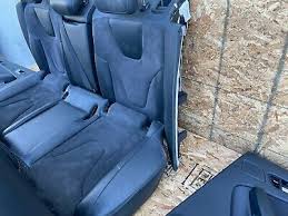 Leather Alcantara Seat Seats Set W Door