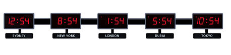 Time Zone Clock Part 1 Sapling Clocks