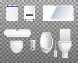 Icon Collection Of Bathroom Accessories