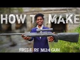 Fire M24 Sniper Gun Diy Gun