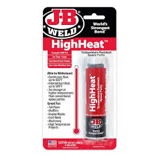 J B Weld 2 Oz High Heat Adhesive Putty