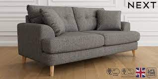 Firmer Sit Large Sofa Chunky Weave