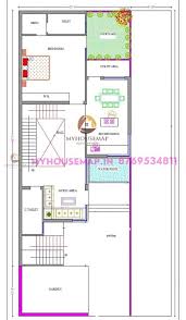 House Plan With Dimensions 36 74 Ft